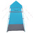 Tenda de Privacidade 121x121x225 cm Tafetá 190T Azul