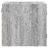 Mesa de Cabeceira C/ Porta de Vidro 35x37x35 cm Cinzento Sonoma