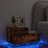 Mesa de Cabeceira com Luzes LED 70x36x40,5 cm Carvalho Fumado