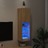 Móvel de Tv com Luzes LED 30,5x30x102 cm Carvalho Sonoma