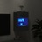 Móvel de Parede para Tv com Luzes LED 40x30x60,5 cm Preto