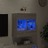 Móvel de Parede P/ Tv C/ Luzes LED 58,5x30x60,5 cm Cinza Sonoma