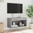 Móvel de Tv com Luzes LED 60x30x30 cm Cinzento Sonoma