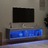 Móveis de Tv com Luzes LED 2 pcs 60x30x30 cm Cinzento Sonoma