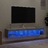 Móveis de Tv com Luzes LED 2 pcs 80x30x30 cm Cinzento Sonoma