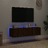 Móveis de Parede para Tv com Luzes LED 2 pcs Carvalho Castanho