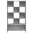 Estante 102x28x172 cm Derivados de Madeira Cinzento Sonoma
