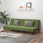 Sofá-cama de 2 Lugares Veludo Verde-claro