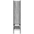 Estante 102x30x141,5 cm Derivados de Madeira Cinzento Sonoma