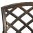 Cadeiras de Jardim 6 pcs Alumínio Fundido Bronze