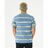T-shirt Rip Curl Surf Revival Stripe água-marinha Homem XL