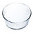 Molde para o Forno ô Cuisine Soufflé Transparente 22 X 22 X 10 cm Vidro (4 Unidades)