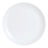 Plat Bord Luminarc Diwali Branco Vidro (25 cm) (24 Unidades)