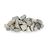 Bote 3 kg Pedras Decorativas Cinzento Claro (4 Unidades)