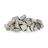 Bote 1,5 kg Pedras Decorativas Cinzento Claro (8 Unidades)