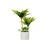 Planta Decorativa Palmeira Plástico Cimento 12 X 45 X 12 cm (6 Unidades)