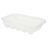 Copo para Ovos Branco Transparente Plástico 17,5 X 7 X 28,5 cm (12 Unidades)