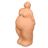 Figura Decorativa Laranja Dolomite 14 X 34 X 12 cm (6 Unidades) Mulher de Pé