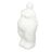 Figura Decorativa Branco Dolomite 14 X 34 X 12 cm (6 Unidades) Mulher de Pé
