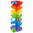 Espiral de Atividades Playgo Rainbow 15 X 37 X 15,5 cm 4 Unidades