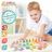 Puzzle Infantil de Madeira Woomax Formas Números + 3 Anos (6 Unidades)
