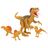 Conjunto de Figuras Colorbaby 4 Peças Dinossauros 23 X 16,5 X 8 cm (6 Unidades)