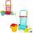 Carrinho de Limpeza com Acessórios Colorbaby Brinquedo 5 Peças 30,5 X 55,5 X 19,5 cm (12 Unidades)