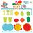 Conjunto de Alimentos de Brincar Colorbaby Equipamentos e Utensílios de Cozinha 20 Peças (12 Unidades)