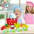 Conjunto de Alimentos de Brincar Colorbaby Equipamentos e Utensílios de Cozinha 36 Peças (12 Unidades)