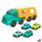 Camião Portaveículos e Carros Motor Town Leve Som 32,5 X 13 X 10,5 cm (2 Unidades)
