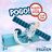 Saltador Pogo Frozen Azul Infantil 3D (4 Unidades)