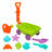 Conjunto de Brinquedos de Praia Colorbaby Carrinho de Mão Polipropileno (12 Unidades)