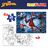 Puzzle Infantil Spider-man Dupla Face 4 em 1 48 Peças 35 X 1,5 X 25 cm (6 Unidades)