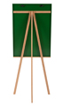Quadro Verde Magnético com Tripé 75x106cm Angolo Archyi